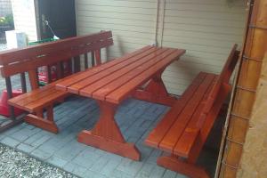 Tető nélküli büfé garnitúra